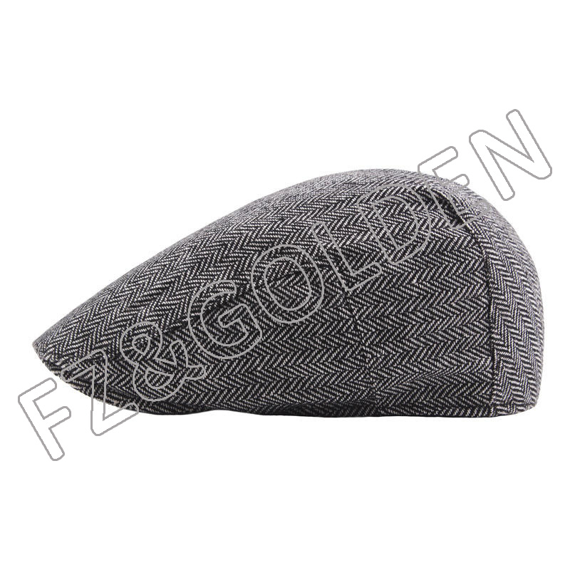 OEM/ODM Cheap Winter Hats Manufacturer - 
 Wonderful Fashion Men's Classic Wool Blend Gatsby Newsboy Ivy Hat  - FUZHI