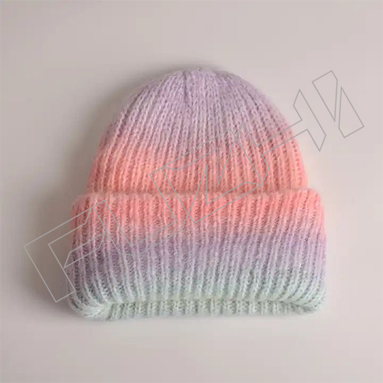FZBH20250623-2 New arrival high quality knitting winter wool beanie hat customized logo