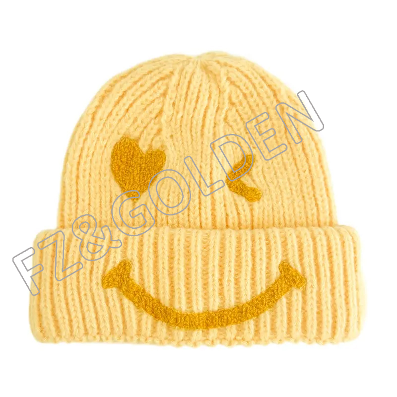 FZBH20250626-3 2023 wholesale high quality fashion hats winter acrylics embroidery Logo custom beanie hats for men women