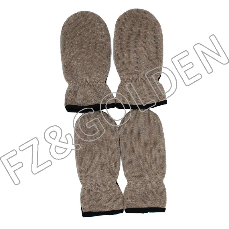 Export Glove Suppliers – 
 Reflective Knitted Adult Mitten  – FUZHI