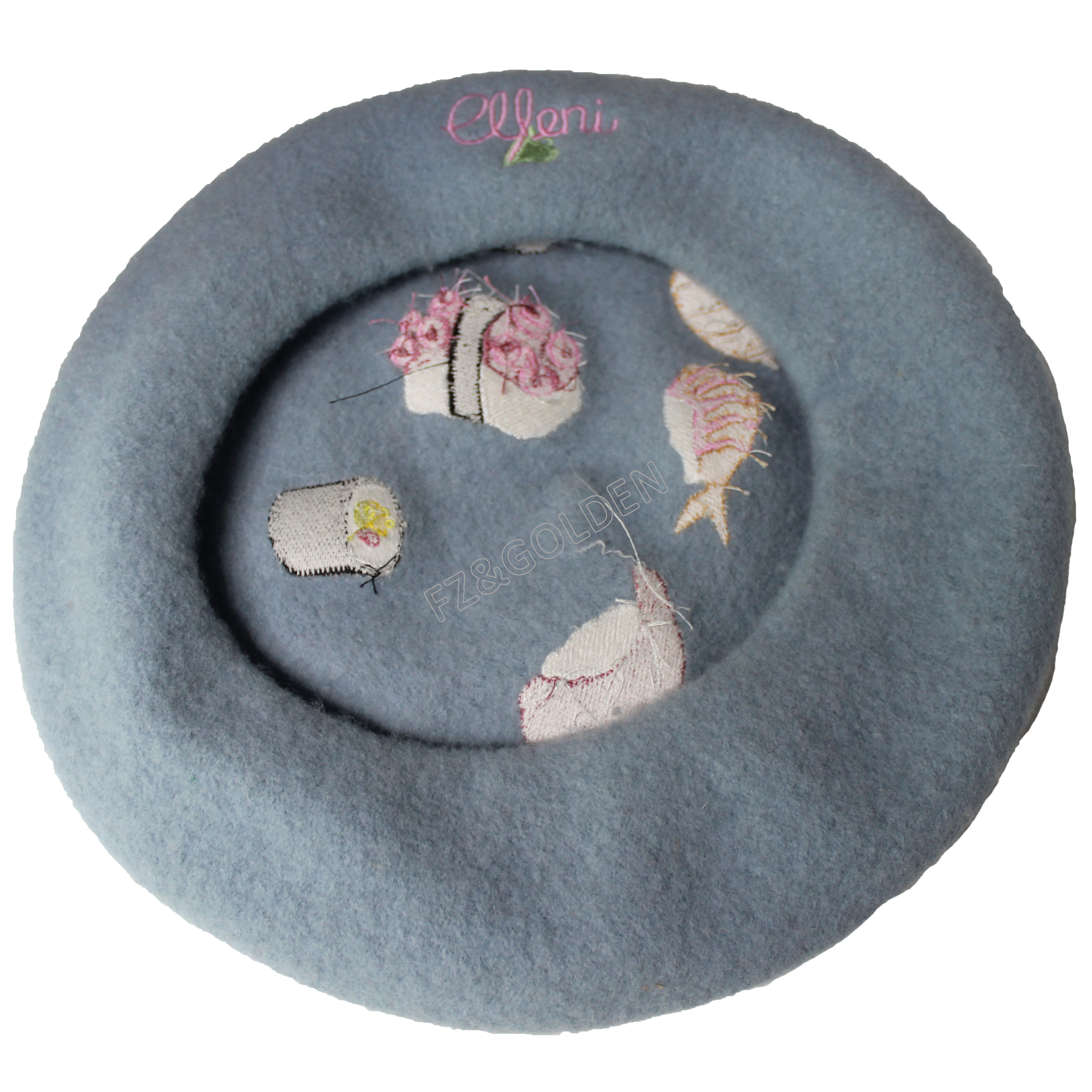 Discount Custom Baseball Cap Suppliers - 
 Winter Warm  Colorful Wool Berets  - FUZHI