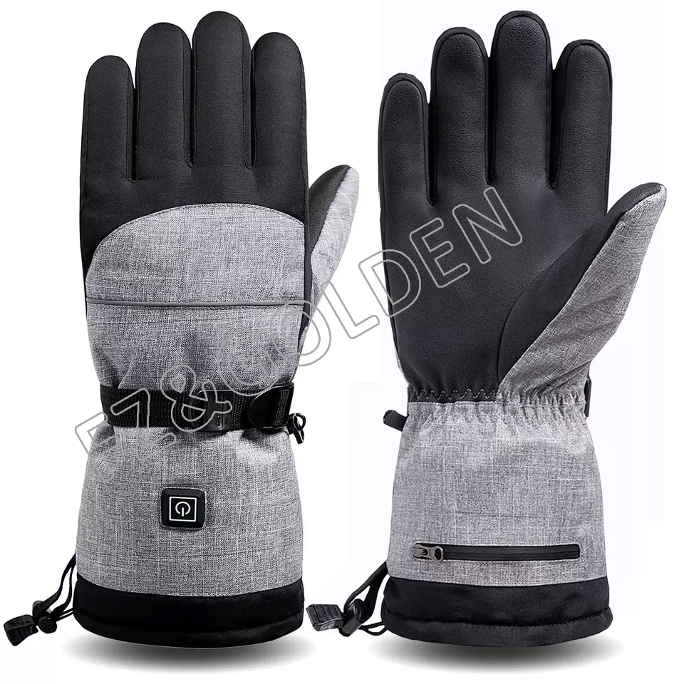 Cheapest Oven Gloves -   New arrival winter battery rechargeable waterproof outdoor sports powered warm heated ski winter gloves  - FUZHI