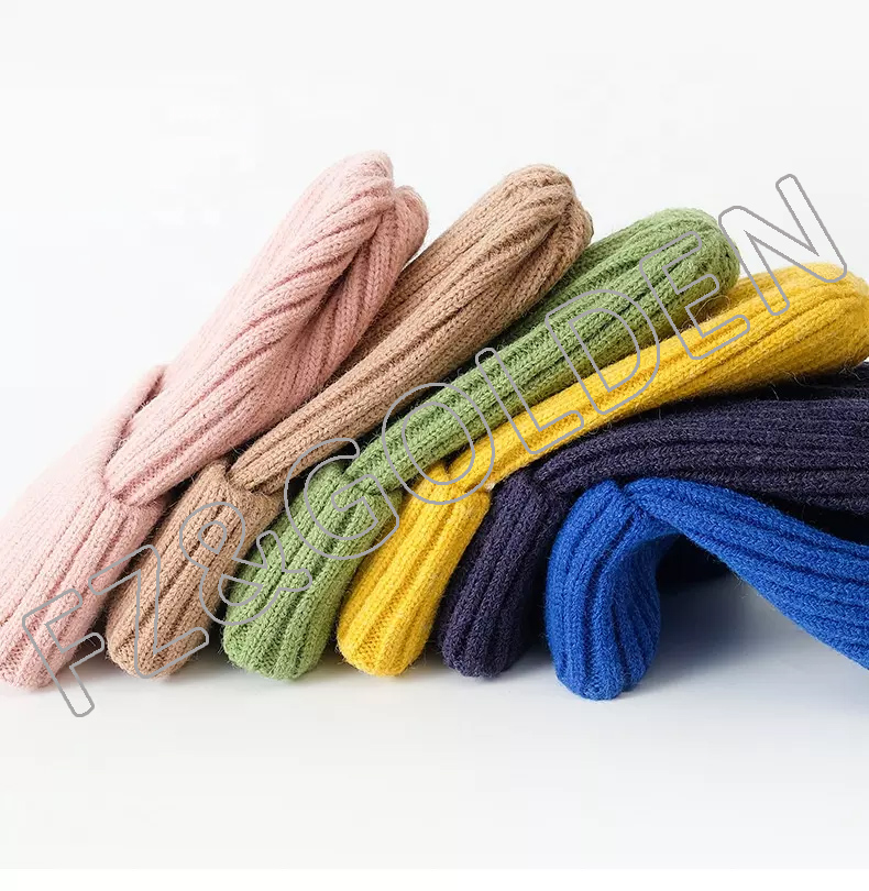 FZBH20250722-2 Knit Beanie Warm Soft & Stretchy Daily Ribbed Toboggan Cap Winter Hats for Cold Weather