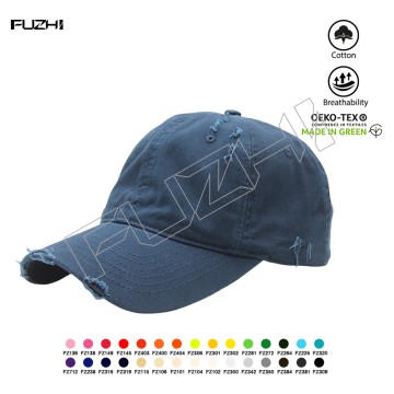FZBC-6112 New fashion broken washed vintage cap hole washed to make old baseball cap korean versi...