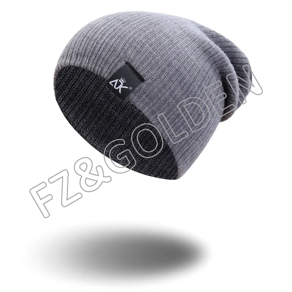 Wholesale Reflective Beanie – 
 Winter Knit Hat For Women and Men  – FUZHI