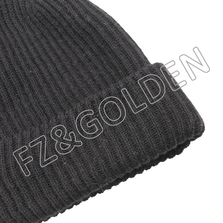 Export Acrylic Beanie - 
 New arrival hot sale amazon high quality kids winter hat wool beanie  - FUZHI
