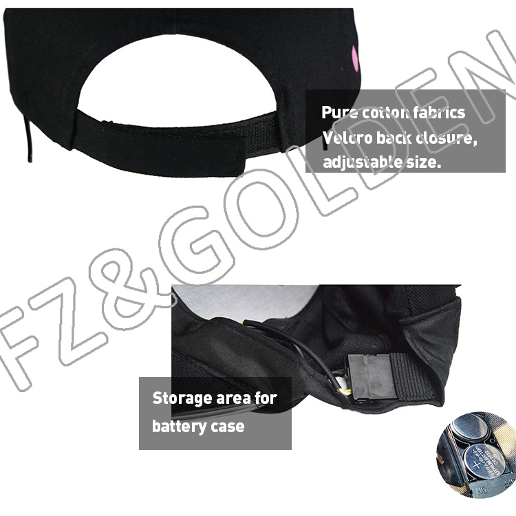 Discount Wool Baseball Cap - 
 Men's kids led lighted baseball caps and hats  - FUZHI