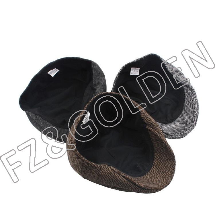 OEM/ODM Cheap Winter Hats Manufacturer - 
 Wonderful Fashion Men's Classic Wool Blend Gatsby Newsboy Ivy Hat  - FUZHI