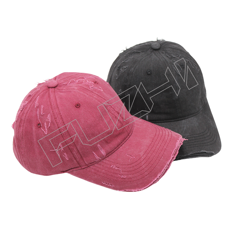 FZBC-6101 Korean broken washed vintage cap spring and sum...