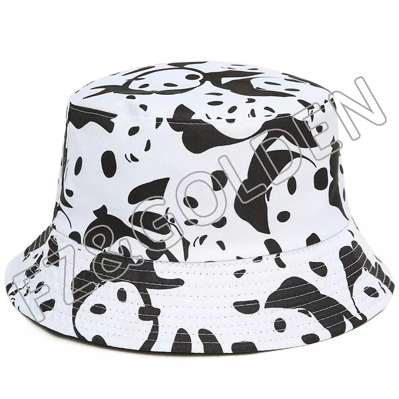 FZFH20250716-1 Wholesale Logo All Over Printing Women Beach Bell Gorras Summer Fisherman Quick Dr...