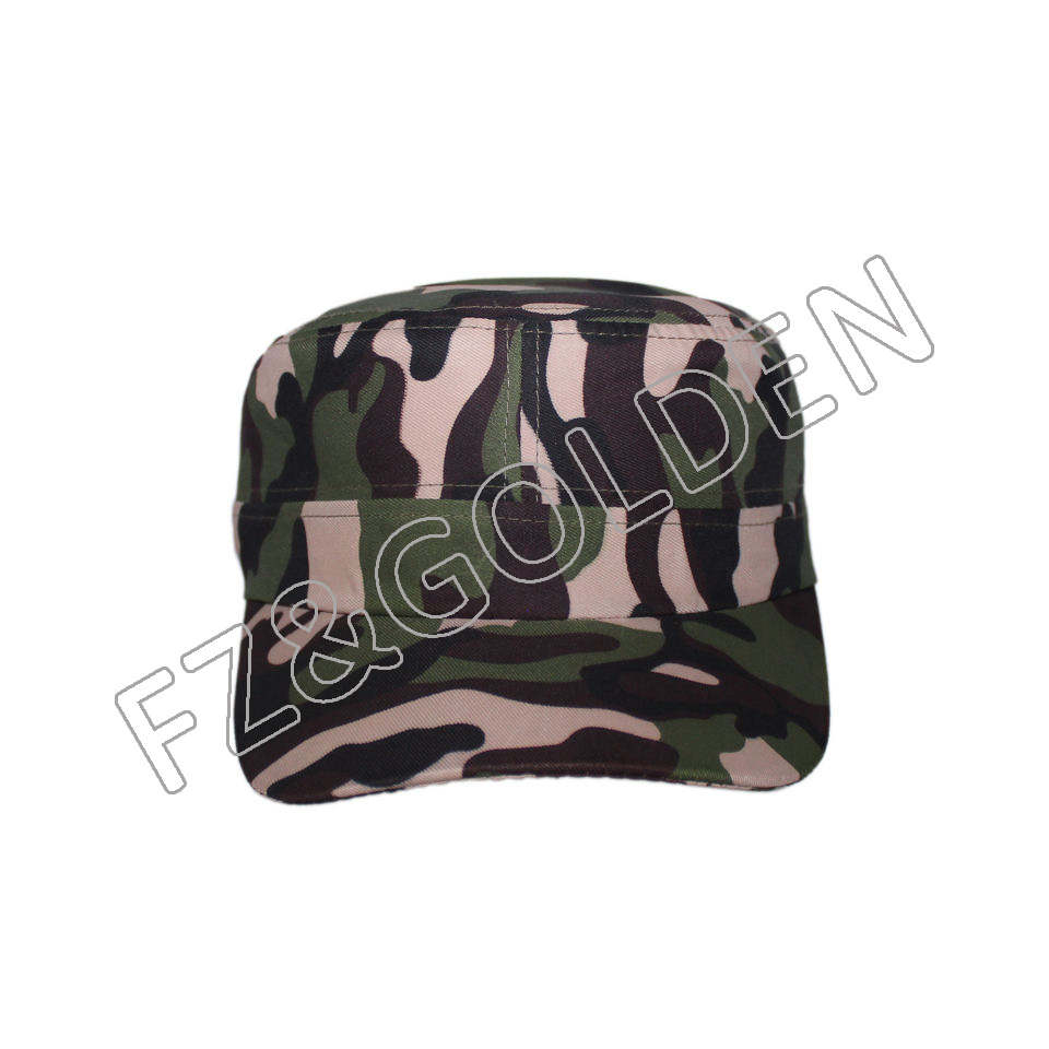 Knitted Cap Factory - 
 Cadet Army Basic Everyday Style STASH Pocket Version Available Military Caps  - FUZHI