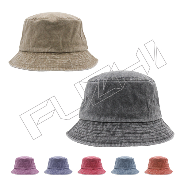 FZFH-9540 Washable cotton bucket hat