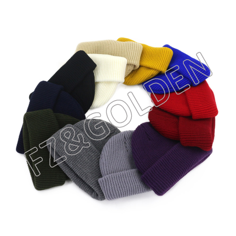 China Beanie Cap Suppliers - 
 Wholesale Custom Embroidered Logo Warm Beanie   - FUZHI