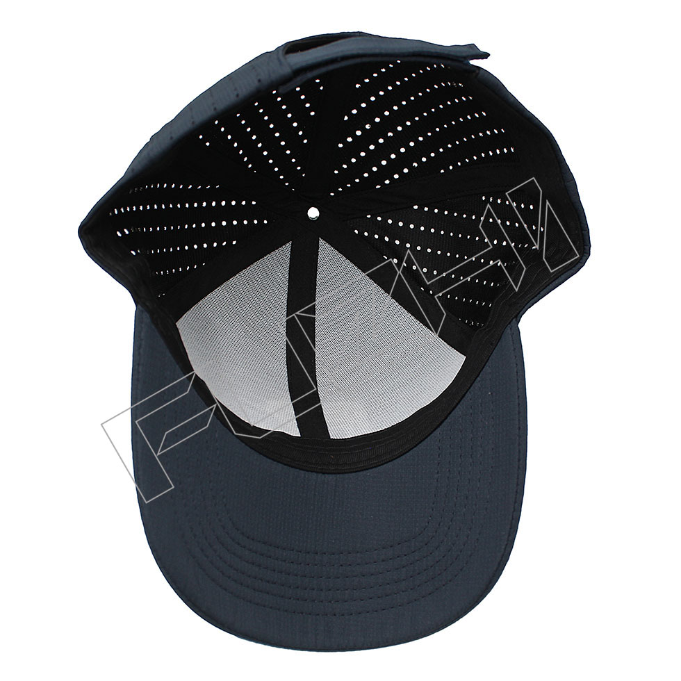 FZSC-1004 6 panel laser holes baseball cap