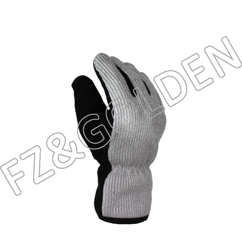Cheapest Reflective Scarf Supplier - 
 Reflective Knitted Adult Glove  - FUZHI