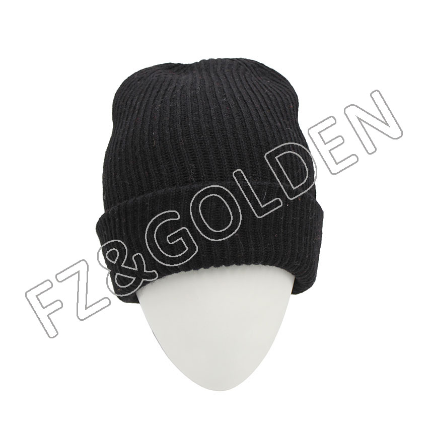 FZBH20250722-1 New arrival hot sale amazon high quality kids winter hat wool beanie