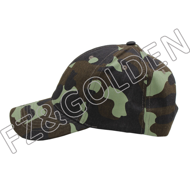 OEM/ODM Dad Cap Manufacturers - 
 Camouflage Military Army Hunting Cap  - FUZHI