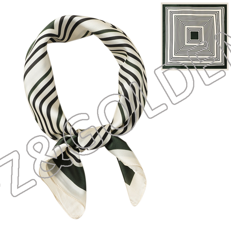 Cheapest Ladies Scarf - 
 New Fashion Custom Printing Silk Ladies Scarf    - FUZHI