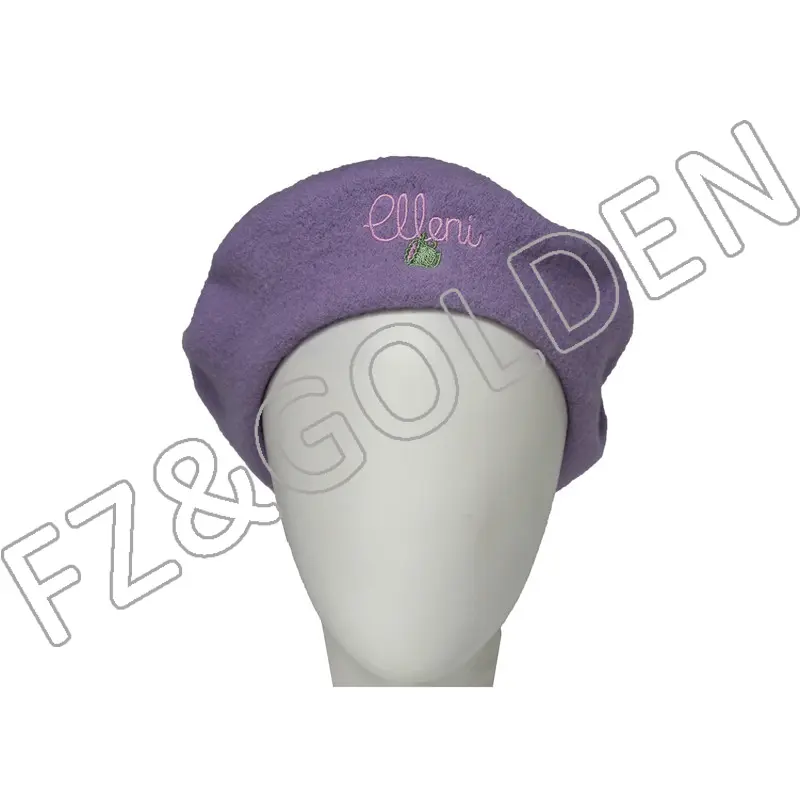Cheapest Men Hat Manufacturers – 
 Winter Warm  Colorful Wool Berets  – FUZHI