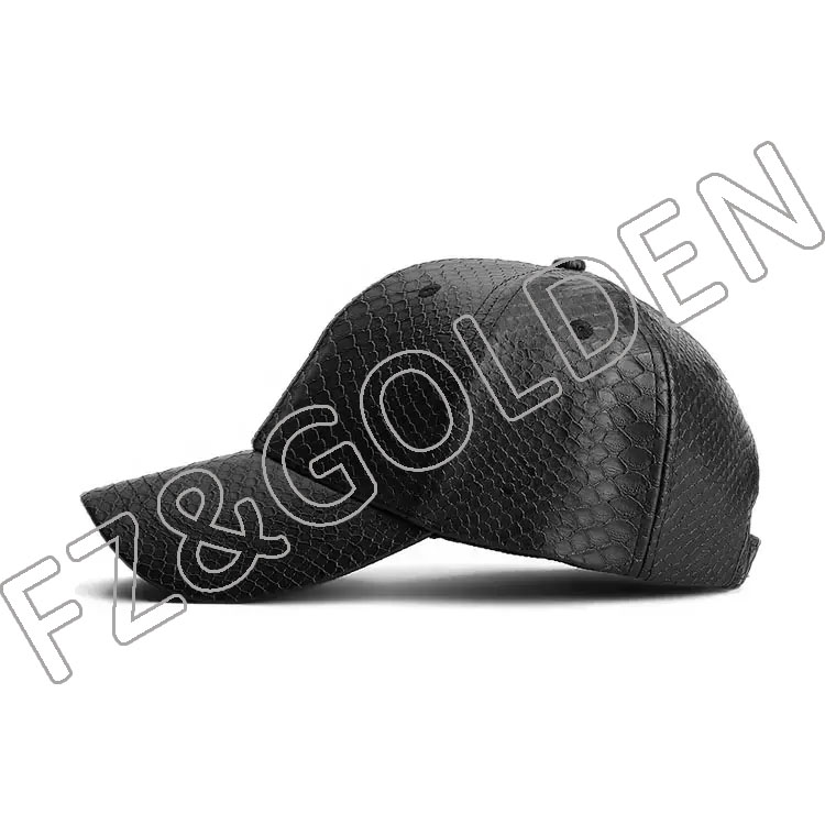FZBC20250722-3 New Arrival snakeskin baseball cap hat