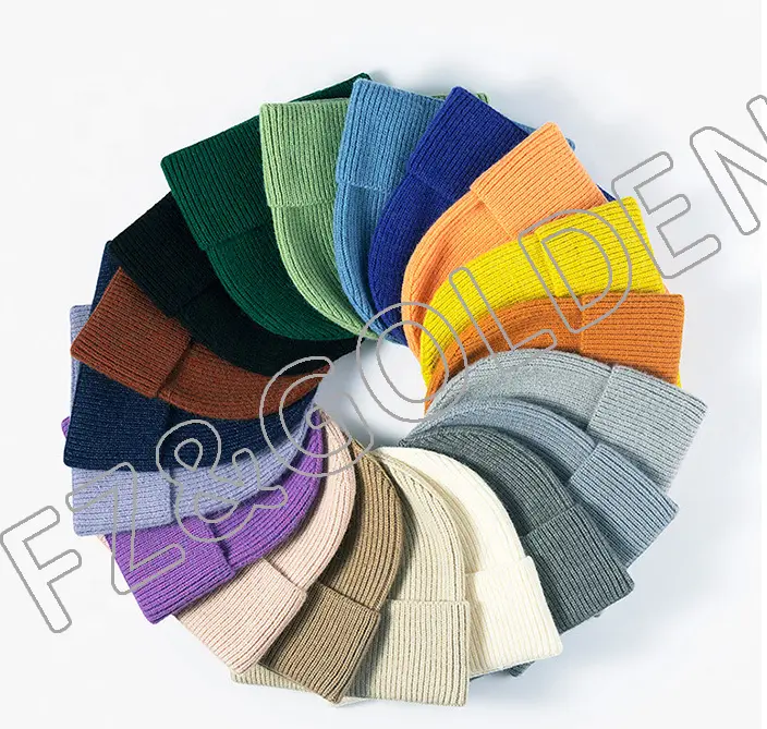 OEM/ODM Women Beanie Supplier – 
 Classic Men’s Warm Winter Knit Hats   – FUZHI
