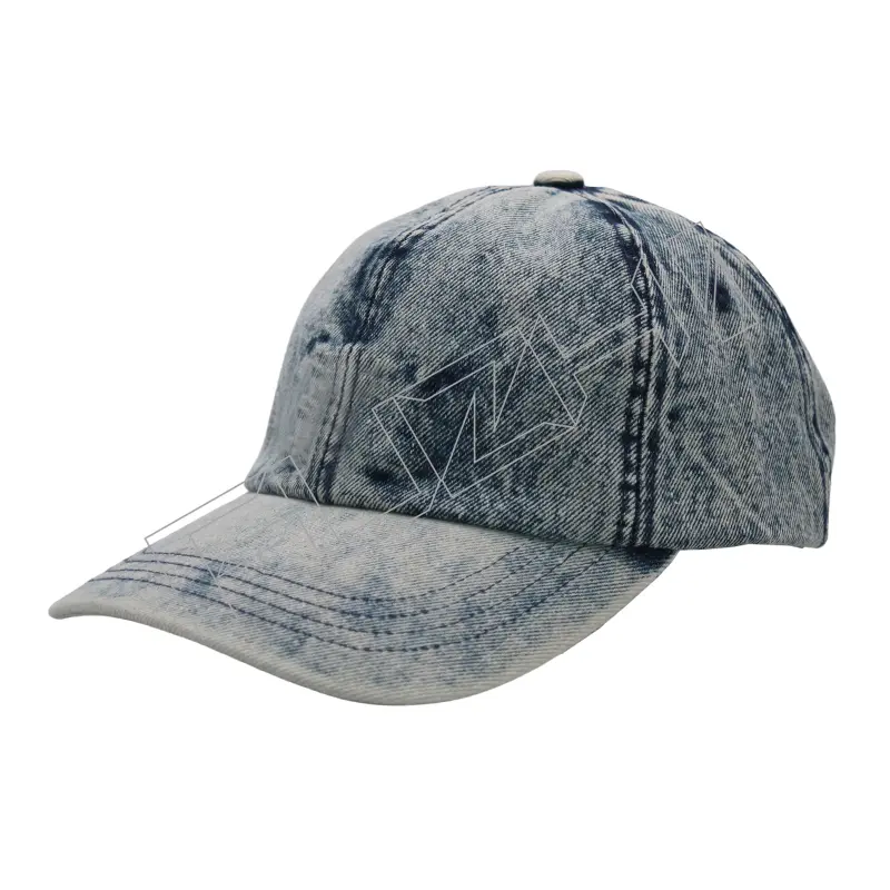 FZBC-6103 New denim washed vintage cap men’s and women’s outdoor fashion trend sports casual baseball cap denim washed cap with wide brim