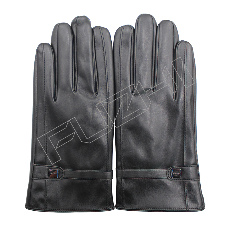 FZWG-1012 Men’s and women’s PU gloves new autumn and winter fashion warm and thick plus cashmere windproof and cold PU gloves