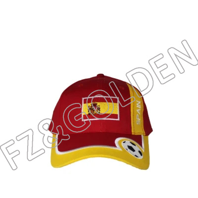 China Beanie Cap Suppliers - 
 6 Panel Mans Baseball Football Basic Cotton Caps Hat  - FUZHI