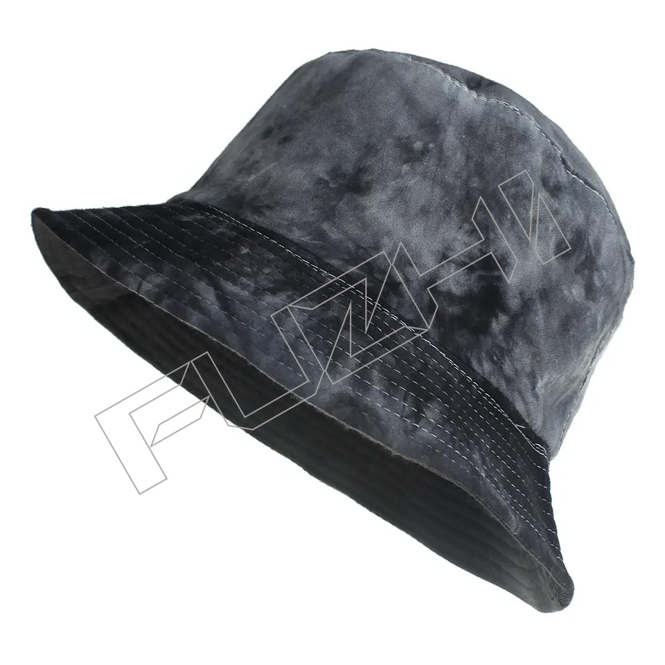 FZFH20250625-9 Fashion cool custom digital printed reversible buckets hats sublimation caps