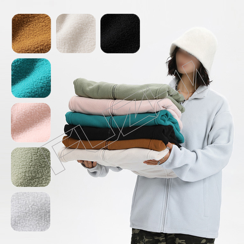 FZJA-1001 Fleece jacket unisex couple thick autumn and winter household outfitting sports hoodie ...