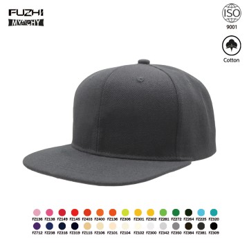 FZSN-6001 6 panel cotton casual style adjustable snapback cap