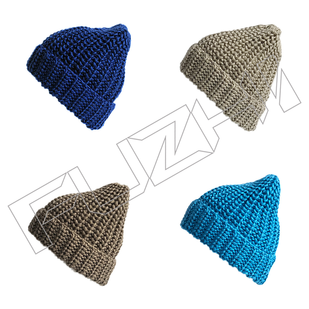 FZBH-1009  Cuffed beanie