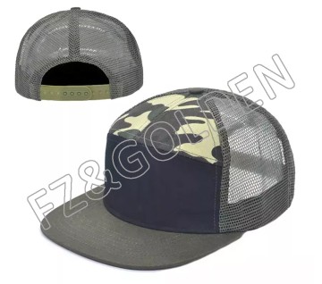 FZBC20250722-7 7 panel custom colors baseball caps snapback trucker snapbacks