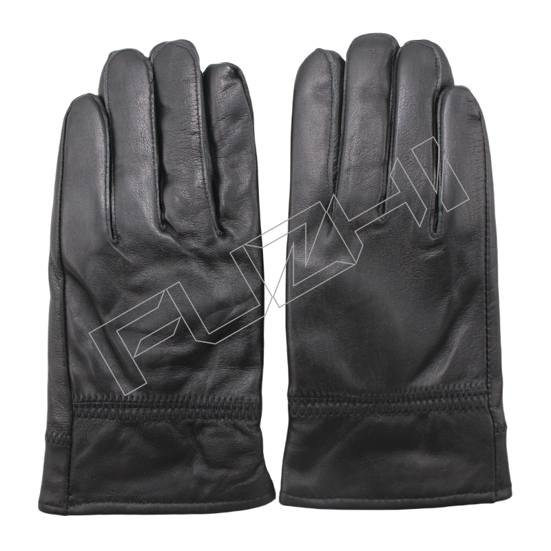 FZWG-1011 New men's and women's leather gloves with fleece thickened cold leather gloves outdoor autumn and winter windproof thermal leather gloves
