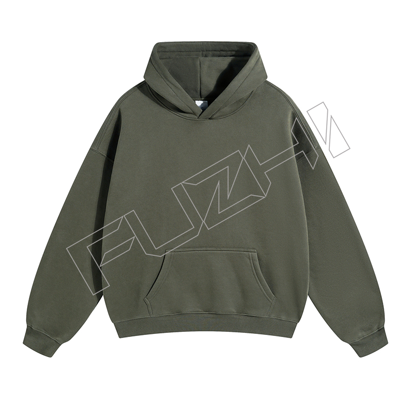 FZHP-1000 Customize fashion men’s and women’s color fleece hoodie & fleece pants