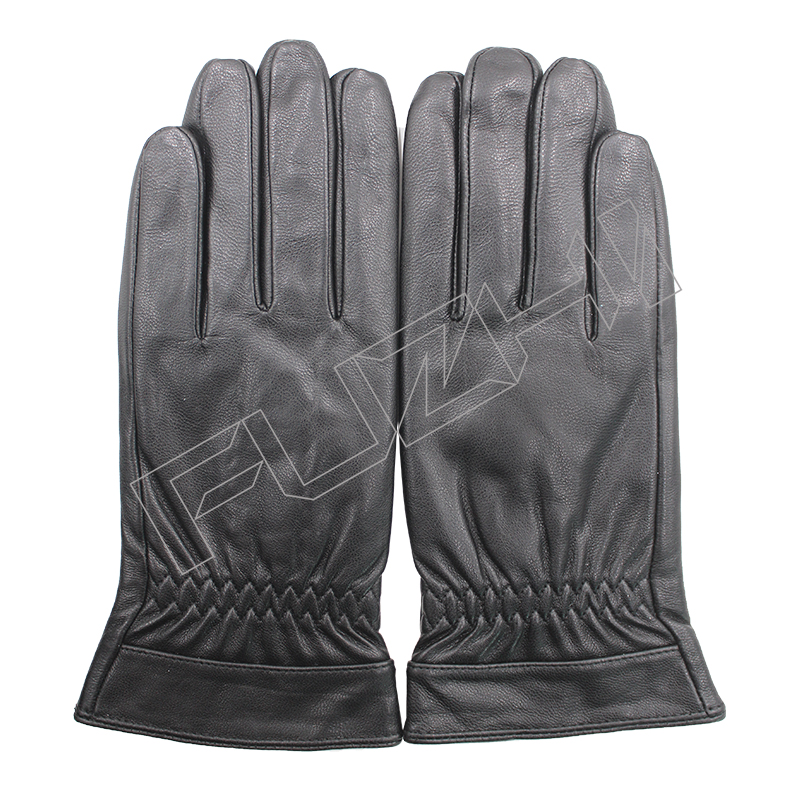 FZWG-1012 Men’s and women’s PU gloves new autumn and winter fashion warm and thick plus cashmere windproof and cold PU gloves