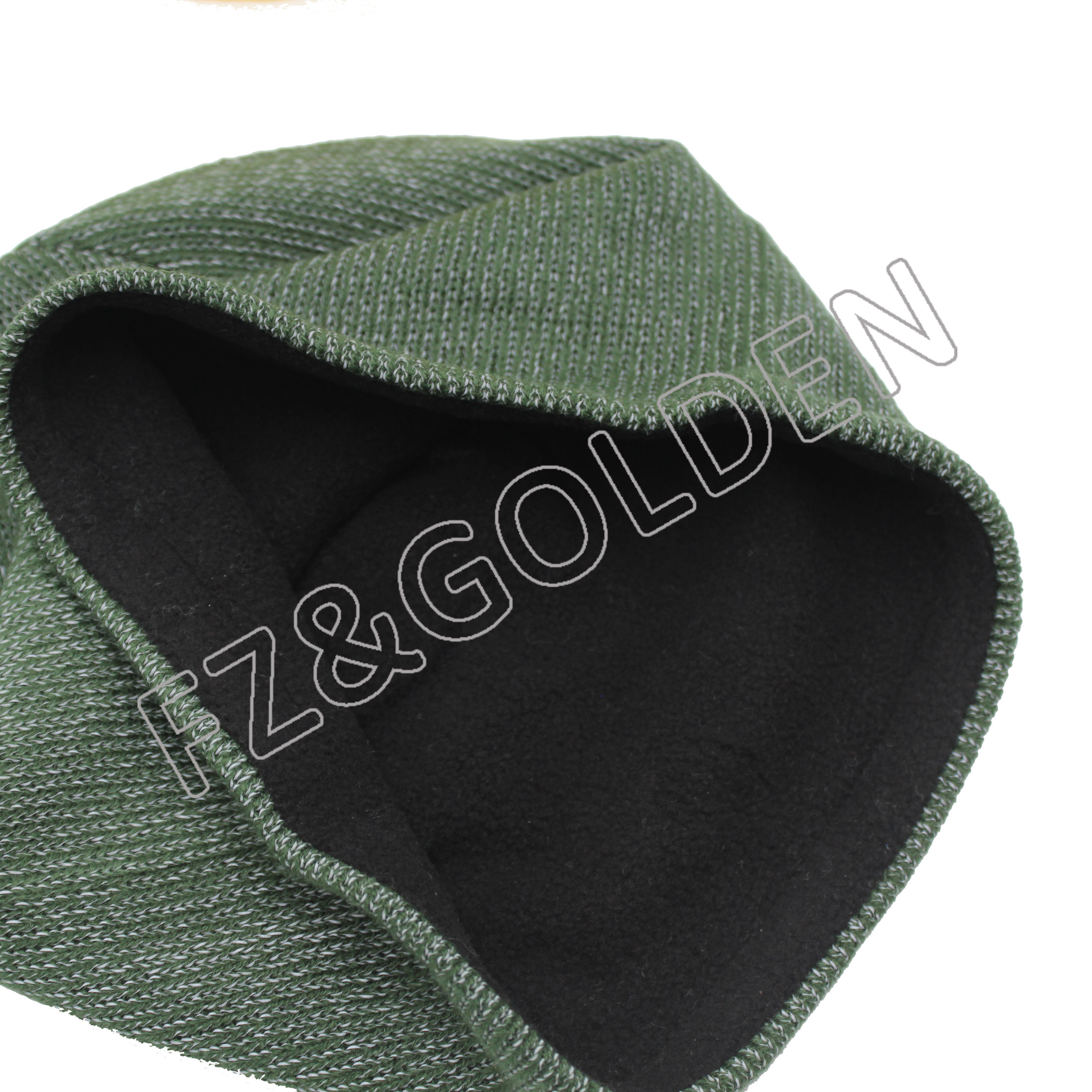 Wholesale Reflective Hat Manufacturer - 
 Reflective Unisex Acrylic Knitted Beanie  - FUZHI