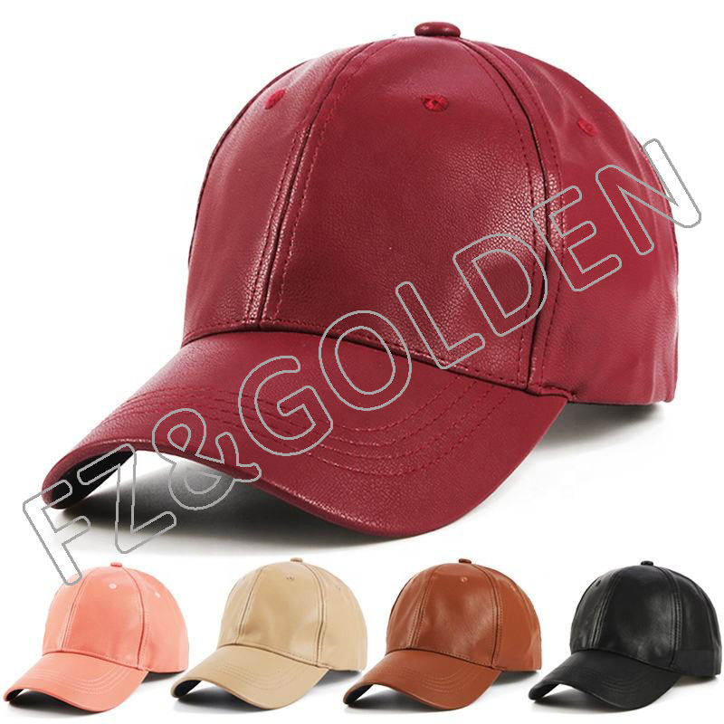 Wholesale Fitted Baseball Caps Manufacturer - 
 Men's fiesta hombre cuero gorras  - FUZHI