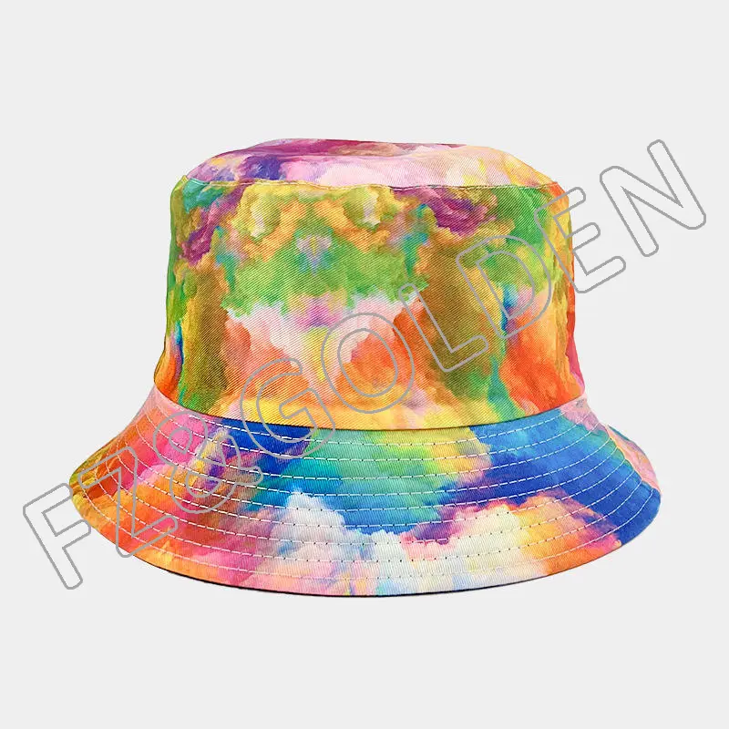 High-Quality Hat And Scarf Set Supplier – 
 Women Men Cotton Trendy Distressed Summer Beach Sun Bucket Hats   – FUZHI