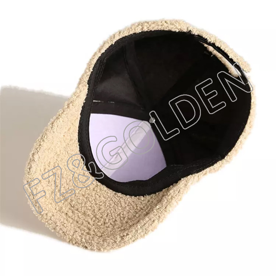 Wholesale Mens Cap Manufacturer - 
 new arrival cashmere baseball cap hat  - FUZHI