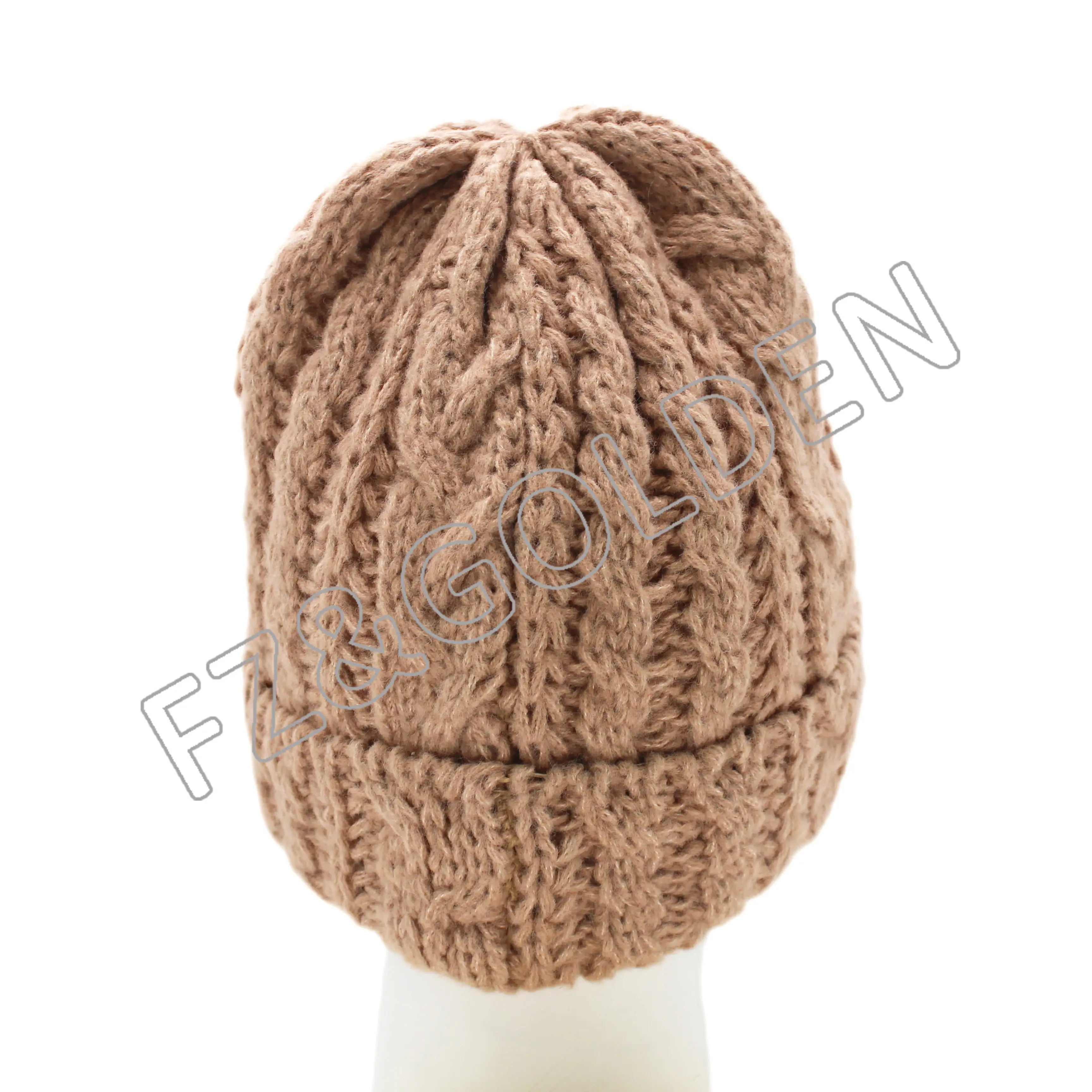 China Winter Knitted Hats Supplier – 
 100% Recycled Polyester Knitted Hat  – FUZHI