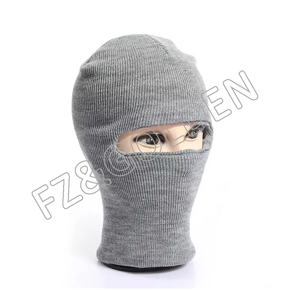 Wholesale Fleece Beanie Manufacturers - 
 mens beanie knitted retro ski face caps hats  - FUZHI