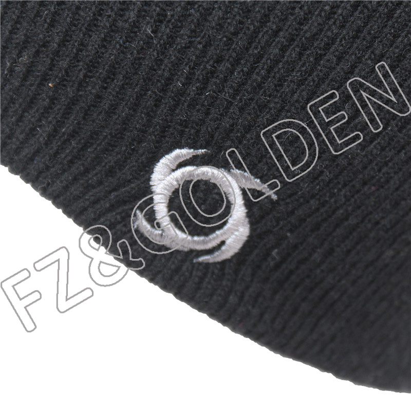 Best-Selling Fleece Beanie Manufacturers - 
 Winter Knitted Embroidered Beanie Hats  - FUZHI