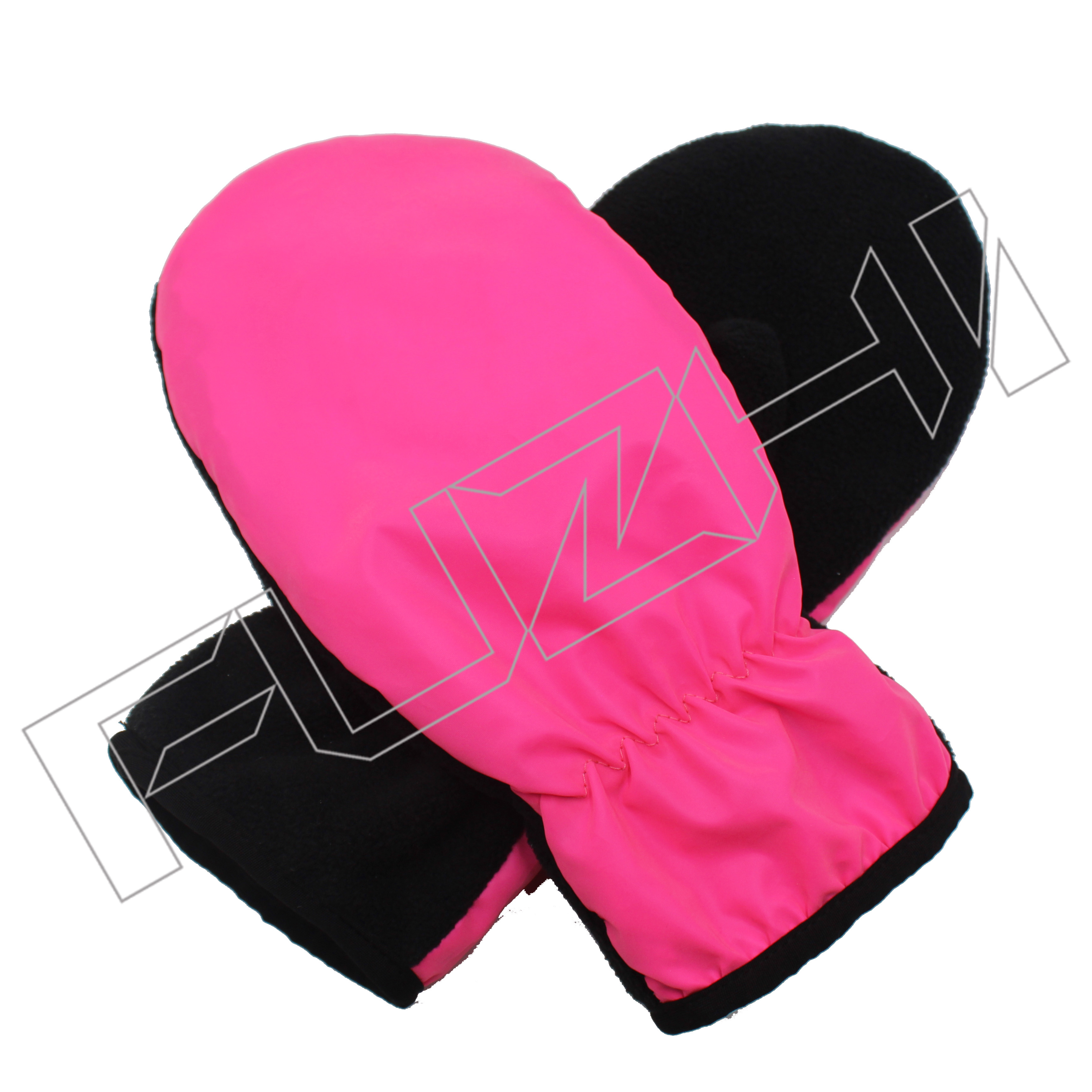 FZRM-1002 Reflective colorful mittens