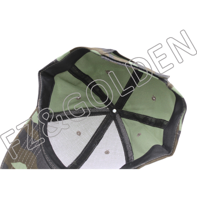 OEM/ODM Dad Cap Manufacturers - 
 Camouflage Military Army Hunting Cap  - FUZHI