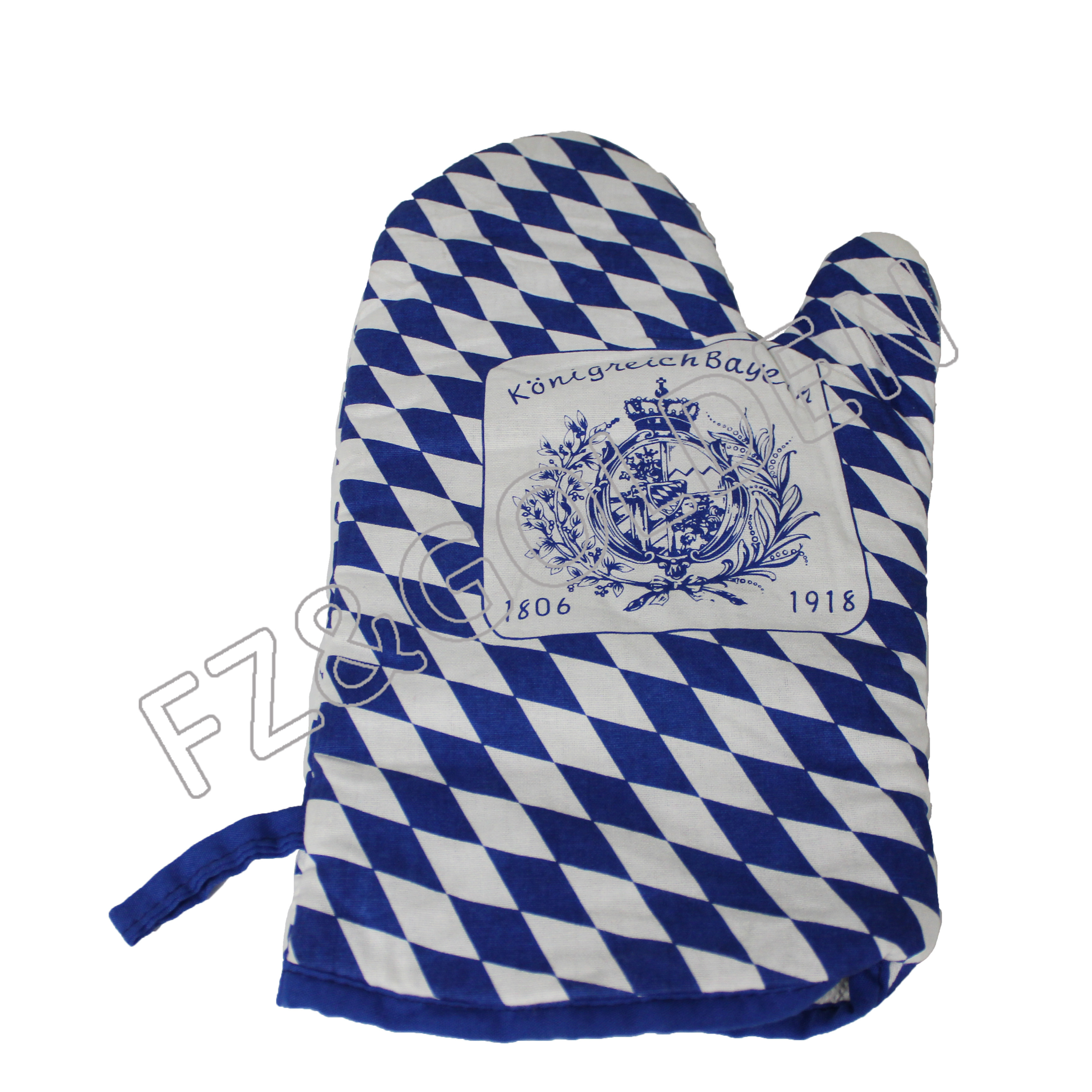 OEM/ODM Kitchen Apron Factory - 
 100% Cotton Oven Gloves & Pot Holder   - FUZHI