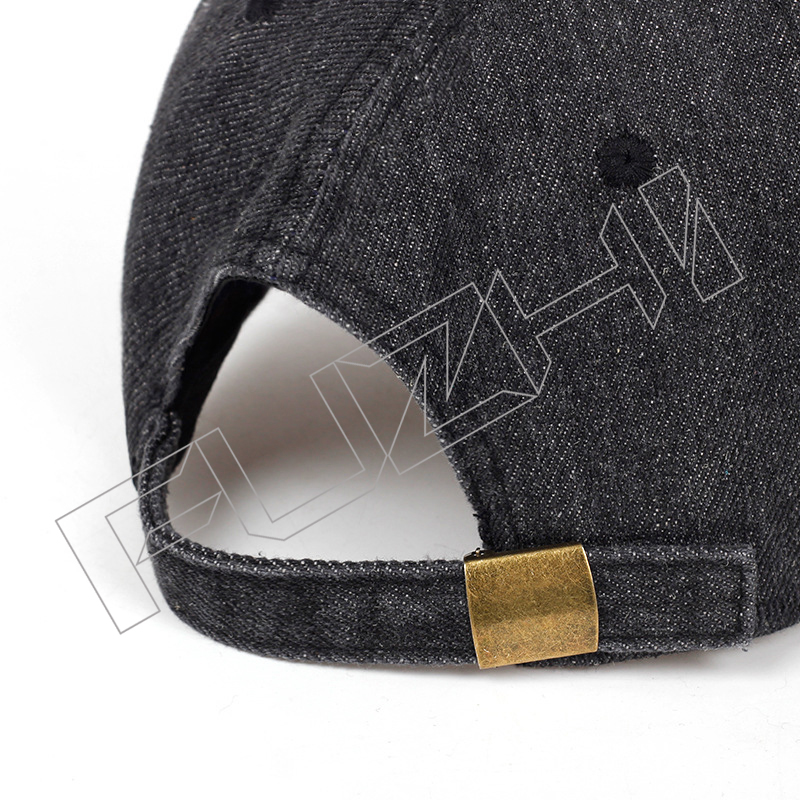 FZBC-6035 6 panel denim cap