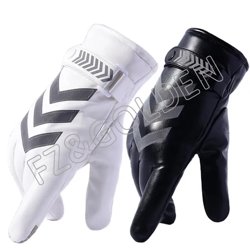 Custom Touch Screen Reflective Running Cycling Women Cold Weather Warm Driving Working Hiking mens gloves