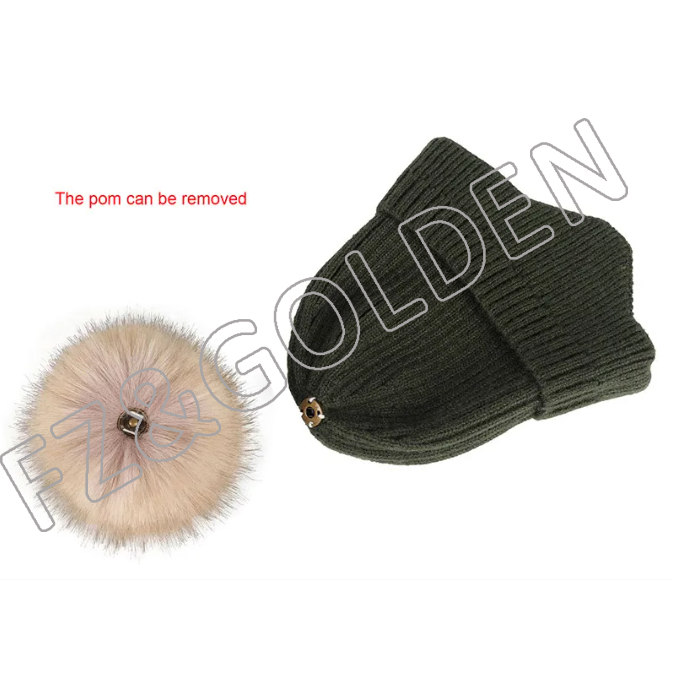 FZBH20250626-4 2023 Children's Knitted Fashion Baby Warm Ear Protection Lovely Wool Ball Beanies Gril's and boy's winter hats
