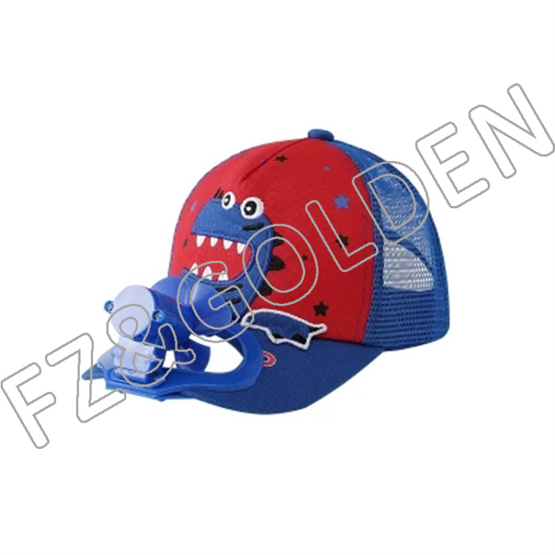 Export Nets Cap Suppliers - 
 Fan Animal Kids Trucker Mesh Nets Caps   - FUZHI